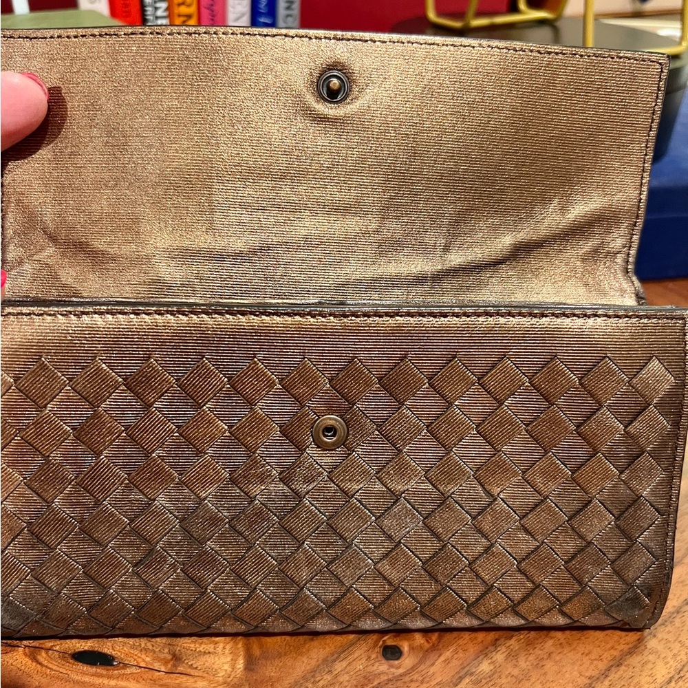Bottega Venetta bronze, long wallet - Picture 11 of 12